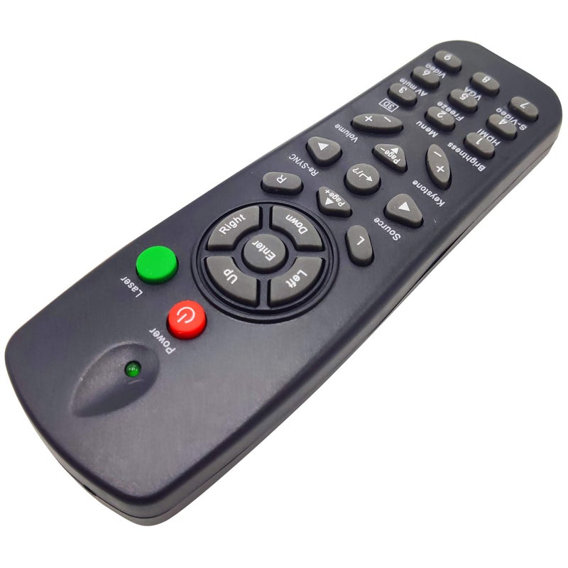 INTECHING BR-5035N Projector Remote Control for Optoma DS309, ET766XE, HD66, TW610ST, TW610STi+, TW675UTi-3D, TW695UT-3D, TW695UTi-3D, TX610ST, TX665UTi-3D, TX665UTiM-3D - Image 3